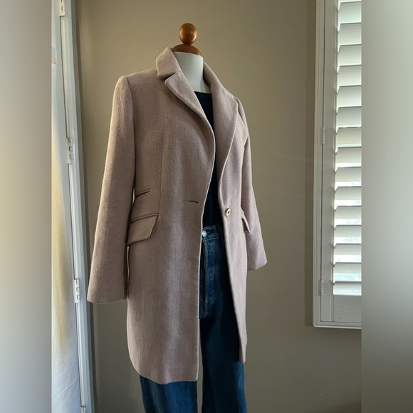 Topshop Blush Pink Coat - Picture 6 of 9